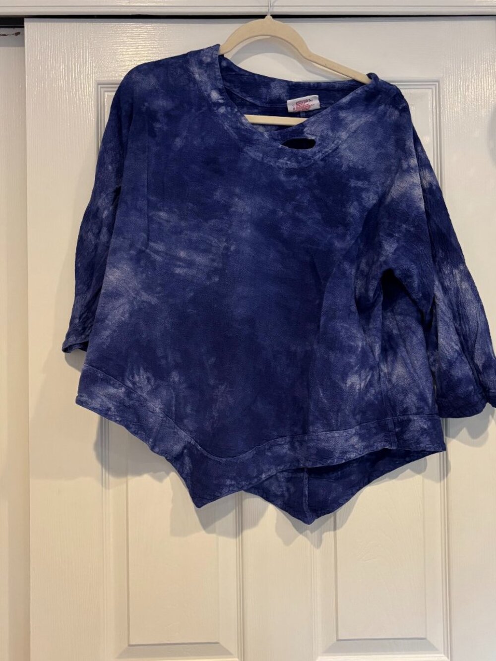 Cottonways Purple and White Tunic Size 3 (XXL/XXXL)
